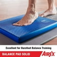 thumbnail image 4 of AIREX Home Physical Therapy Workout Yoga Exercise Foam Solid Balance Pad, 4 of 5
