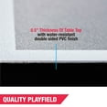 thumbnail image 5 of MD Sports Official Size Ping Pong Table Tennis Conversion Top, 4 Piece Foldable Design with Net, Blue, 5 of 6