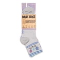 thumbnail image 5 of MUK LUKS Women's Nylon Quarter Crew Compression Socks, 2-Pack, Shoe Sizes 6-10, 5 of 5