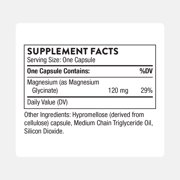 THORNE - Magnesium Glycinate - Supports Restful Sleep, Muscle Relaxation, Heart Health & Metabolism* - Chelated Magnesium Capsules - Third-Party Certified - Gluten, Dairy & Soy-Free - 90 Servings