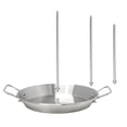 thumbnail image 3 of Vertical Skewer Grilling BBQ Rack barbeque skewer Turkey Grill Skewer Stand for Barbecue, 3 of 8
