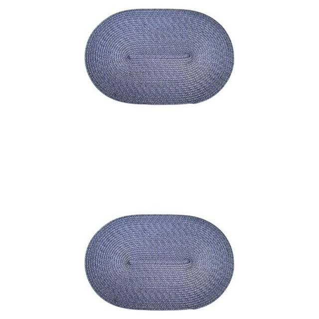 Guardoinrt Waterproof Set Place Mat And Decorate Dining Table Wide Application Place Mat For Dining Table Table Kitchen Place Mat dark blue 2Set