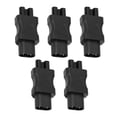thumbnail image 4 of Adaptador IEC320 C8 a IEC320 C5 (5 unidades) para ordenador, convertidor de potencia de 10 A, 2,5 A y 2500 W para PDU y PC., 4 of 14