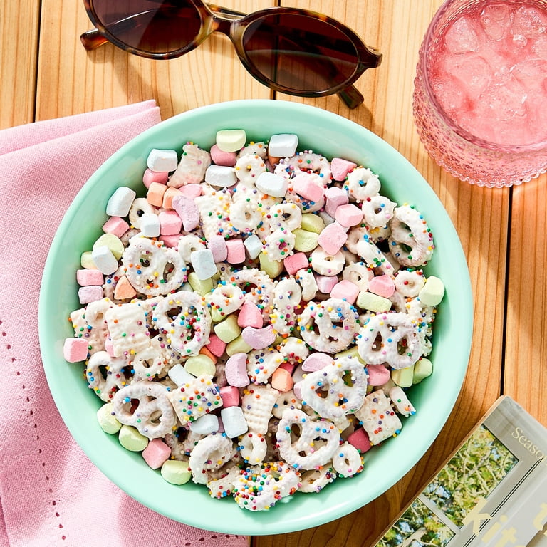 Freshness Guaranteed Rainbow Charm Snack Bowl with Confectionery