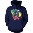 thumbnail image 3 of Sudadera con capucha con estampado de tótem y emblema de león con bandera de Etiopía en 3D para hombres y niños, ropa de calle de moda, sudadera con capucha unisex, ropa genial Harajuku Y2k, 3 of 5