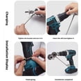 thumbnail image 3 of Titanium Drill Nibbler Sheet Metal Cutting Tool, Metal Cutter Drill Device, 3 of 8