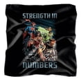 thumbnail image 1 of Justice League Strength In Number Bandana (21 in x 21 in), 1 of 4