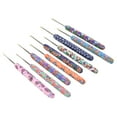 thumbnail image 1 of Crochet Hooks, Comfortable Handle Attractive Colors Crochet Hook Kit  For Weaving For Handicrafts Gift, 1 of 8