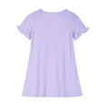 thumbnail image 5 of RXIRUCGD 2025 Vêtements d'Été pour Enfants 3-12 Ans Mode Imprimée Pyjama Rêveur Mi-Mollet Chemise de Nuit, 5 of 5