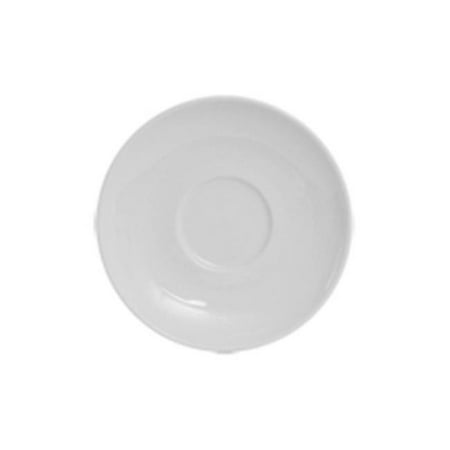 

Tuxton VPE-064 Vitrified China Saucer Porcelain White - 6.5 in. - 3 Dozen