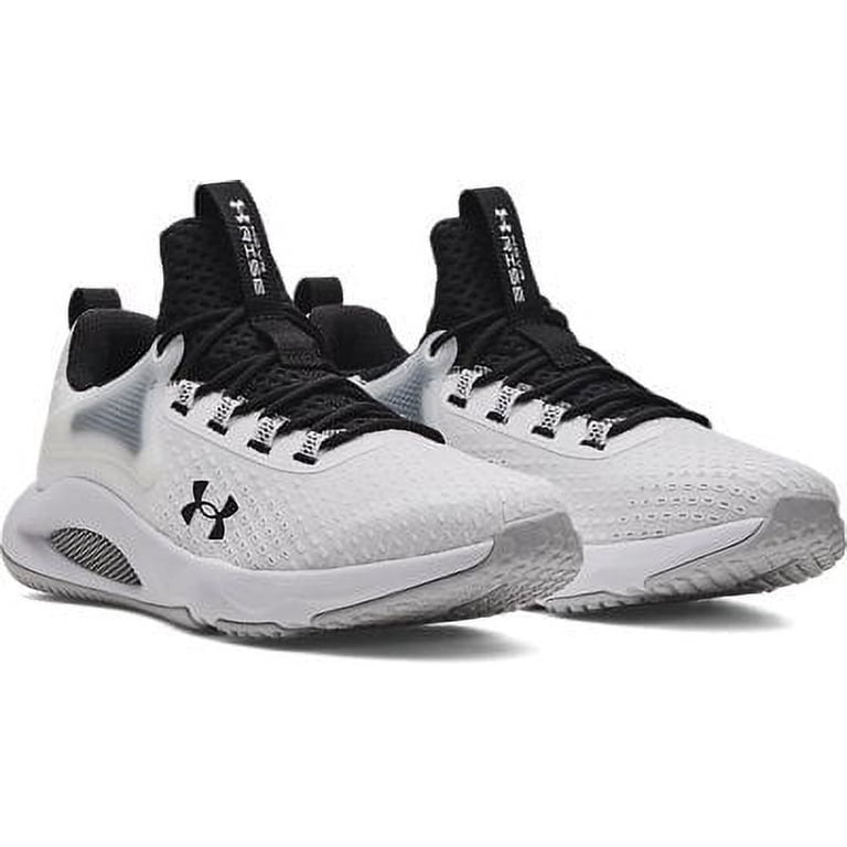 Under Armour HOVR Rise 4 UA Men\'s Size 13 Black White Sneakers Under Armour HOVR Rise 4 Athletic Sneakers White Black Mesh  main image 3