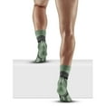 thumbnail image 7 of CEP Adult Male Hiking Max Cushion Mid Cut Compression Socks, Color: Gray/Mint, Size: III, 7 of 7
