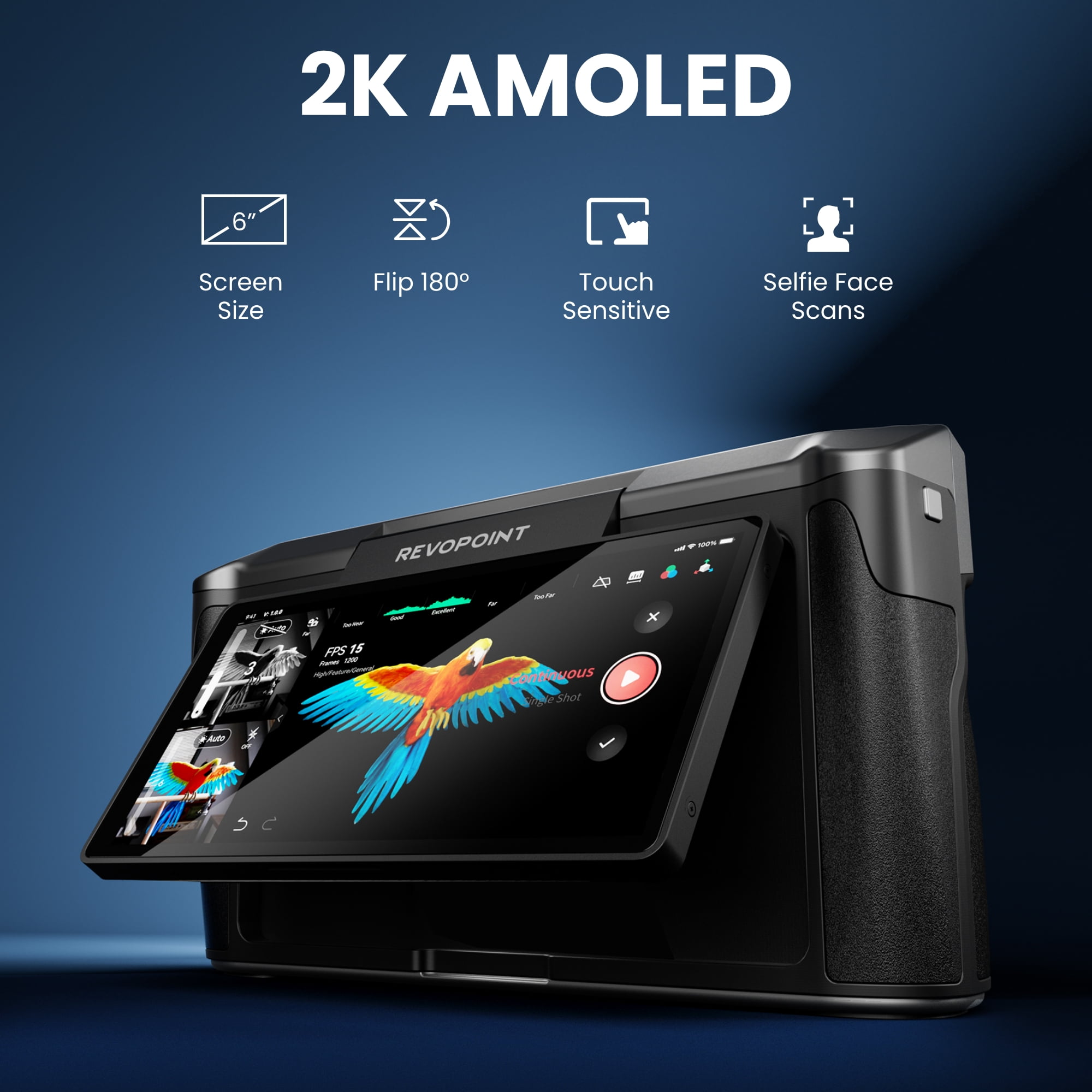 Revopoint MIRACO Pro 3D Digital Scanner, High Precision 32GB