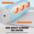 thumbnail image 4 of Double Reflective Insulation Roll Foam Core Radiant Barrier 600 in x 48 in x 1/8 in, 4 of 7