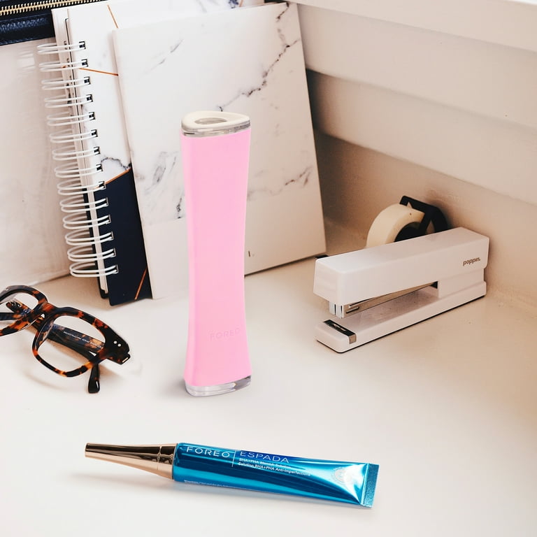 FOREO ESPADA™ 2 Pearl Pink LEDニキビケア美顔器 FOREO ESPADA 2 Blue LED Light 30-sec Acne Treatment - Pearl Pink