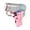 Pink, variant on NookHive Folding Fingertip Rotating Water Gun - Double Hole Spray, Compact Design, Novelty Toy for Summer Water Play and Pool Parties,Pink