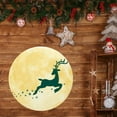thumbnail image 3 of Decoración del hogar, calcomanía de pared con forma de luna luminosa de 30 cm, adorno navideño elegante y moderno, 3 of 8
