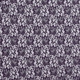 thumbnail image 2 of Zelouf Stretch Lace With Scallop With Roller Glitter  , Sewing, DIY, Crafts Fabric by the Yard, Majestic Amethyst, 10 Yard, 2 of 2