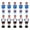 Assorted Color, variant on Eease 10cs Foosball Men Replacement Figurine Soccer Table Parts