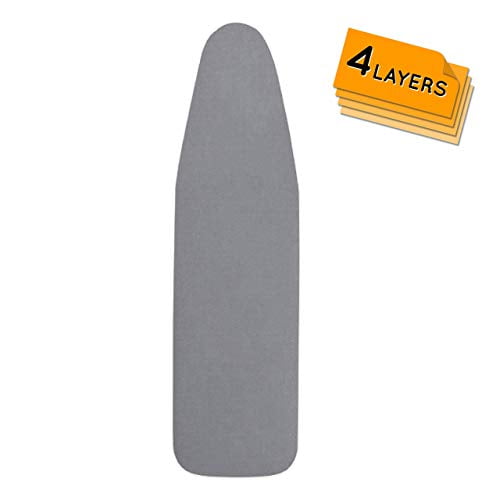 Ironing Board Cover And Pad Silicone Coated 4 Layers 15X54 Inch Standard Size 
