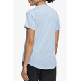 thumbnail image 2 of Adidas Women's Short Sleeve Stretch Active Tee Shirt Blue Medium, 2 of 2