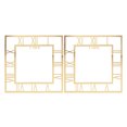 thumbnail image 1 of HAMPPLIES 2Ud De Pared En Acrílico Autoadhesivo Con Moderno Y Dorado, 1 of 7