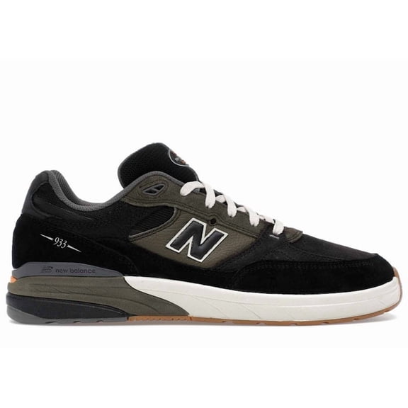 New Balance Men's Numeric 933 Andrew Reynolds Black Olive Shoes, from StockX