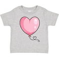 thumbnail image 3 of Inktastic Pink Balloon Heart Boys or Girls Toddler T-Shirt, 3 of 5
