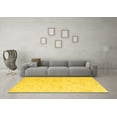 thumbnail image 3 of Ahgly Company Indoor Rectangle Oriental Yellow Traditional Area Rugs, 7' x 9', 3 of 4