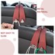 thumbnail image 3 of YSNOOWE Gancho Doble Rojo Para De Asiento De Con Y Práctico En PU, 3 of 8