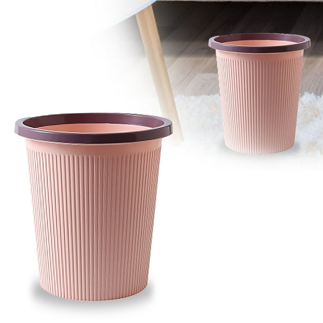 Huanglei Sturdy PP Trash Can Lightweight And Durable Ideal For Kitchen Bathroom And Use Easy To Clean And Maintain