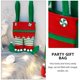 thumbnail image 5 of Small Fabric Pouches Christmas Party Favor Bag Non-Woven Fabrics Red 45x28cm 6Pcs, 5 of 5