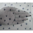 thumbnail image 4 of oneOone Viscose Chiffon Fabric Finger Sign Symbol Print Fabric by The Yard 42 Inch Wide, 4 of 4