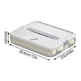 thumbnail image 5 of Rectangular Airtight Food Storage Container with Locking Lid and Removable Tray for Freshness and Organization, 5 of 5