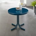 thumbnail image 4 of Afuera Living Modern Steel Metal Steel Patio End Table in Navy, 4 of 6