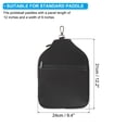thumbnail image 2 of Funda para pala de pickleball Uxcell 12.2x9.4 pulgadas, funda de neopreno con correa de transporte, negra, 2 of 7