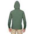 thumbnail image 3 of Unisex Blended Eco Jersey Pullover Hoodie - ASPARAGUS - 2XL, 3 of 3