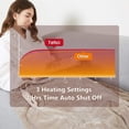 thumbnail image 4 of Tefici Manta eléctrica con calefacción, franela suave y súper acogedora de 2 capas, manta térmica de 50 x 60 pulgadas con 3 niveles de calefacción y 4 horas de apagado automático, lavable a máquina, c, 4 of 5