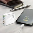 thumbnail image 2 of 65W Multi-Port Travel Charger, Type-C PD and 3 USB Ports, 3.1A Fast Charging, Compact and Powerful for All Your Devices, 2 of 5