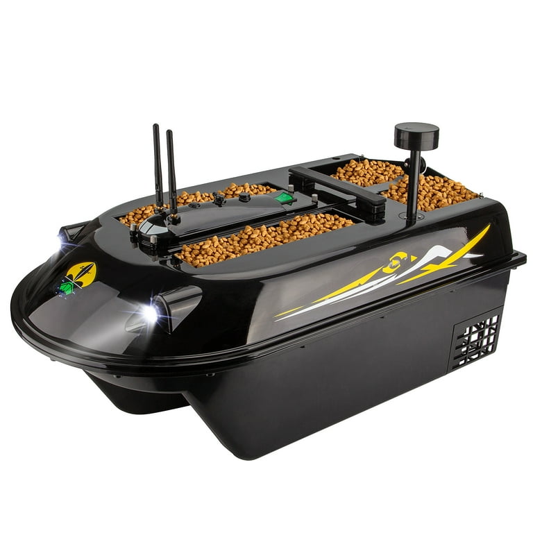 SYANSPAN GPS RC Fish Bait Boat, 8kg Load Capability, 600M Remote Control,  Enhance Your Sea Fishing Experience