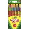 Crayola Twistables Mini Crayon Set, 24 Ct, Back to School Supplies, Multi-Color