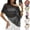 Black, variant on Women Sheer Poncho Top Lightweight Knit Mesh Beach Cover Up, Summer Poncho Shirt Shawl for Vacation Festival Outfits Beige L