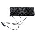 thumbnail image 1 of Ventilador de Refrigeración Triple de 90 mm - Fuente de Alimentación 4 Pin / 3 Pin / IDE - Enfriador de Tarjeta Gráfica Compatible Macarena 3 FAN GPU refrigerante enfriador, 1 of 7
