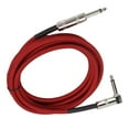thumbnail image 3 of Guitar Audio Cable, 6.35MM Professional Male Head Instrument Cable Electric Guitar  Cord, 1/4inch Instrument Cable For Guitar Bass Keyboard And Audio /6M, 3 of 8
