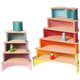 thumbnail image 5 of 12 rompecabezas de madera Rainbow Stacker Toy para niños, 5 of 5