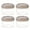 A(4PCS), variant on 4 Pack Mini Plastic Food Containers, Small Leak-Proof Storage Jars with Lids, 1.8oz Portable Containers for Condiments, Snacks, and Travel
