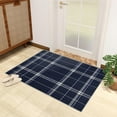 thumbnail image 4 of Buffalo Check Rug Indoor - 2x3 Rug - Buffalo Plaid Rug - Navy Blue and White Checkered Area Rug - Buffalo Check Rugs - Farmhouse Gingham Carpet, 4 of 7