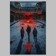 thumbnail image 2 of Netflix Women's Stranger Things Winter Rift Russia Poster Graphic T-Shirt, 2 of 4