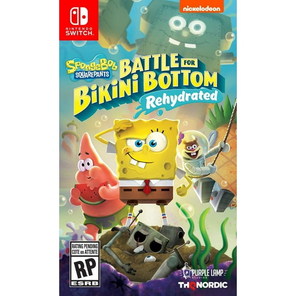 Jeu vidéo Spongebob SquarePants: Battle for Bikini Bottom - Rehydrated pour (Nintendo Switch) Nintendo Switch