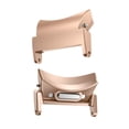 thumbnail image 3 of Adaptador de correa de reloj inteligente con conector para Samsung Galaxy Watch 4, 5 y 6 Oro rosa, 3 of 9